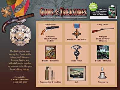 Guns and Treasures - World War II Memorabilia